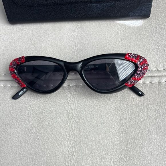 Jimmy Chrystal Sunglasses with Swarovski Chrystal’s - Picture 1 of 5